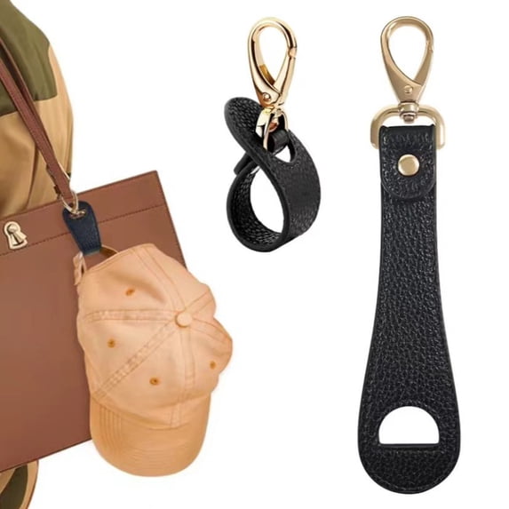 Travel Hat Clip on Bag Hands-Free Bag Backpack Hat Holder Baseball Cap Hanger Strap for Hanging on Handbags Totes Luggage