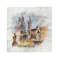 thumbnail image 1 of Travel Head Scarf, Monument in Palermo Sicily, Head Wrap, 3 Sizes, by Ambesonne, 1 of 2