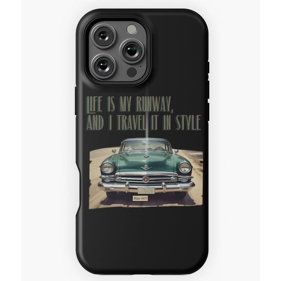 Travel In Style Wanderlust Quote M3401 Phone Case for iPhone 17 16 15 14 13 12 11 Pro Max