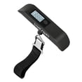 thumbnail image 1 of Travel Inspira Digital Luggage Scale, Large LCD Backlit Display, Portable Hanging Baggage Scale for Travel, 110 lb / 50 kg, Auto-Lock, Battery Included（Black）, 1 of 10