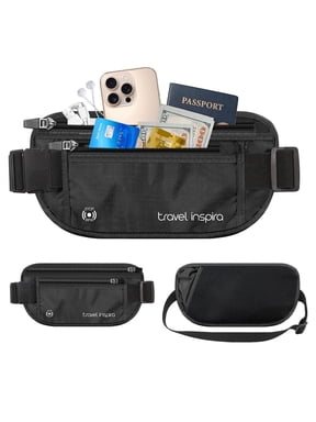 Travel Pouches Under Clothes for Secure Storage