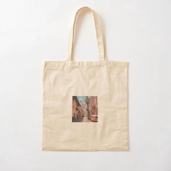 Travel Inspo Cotton Tote Bag Canvas Tote Bag, Family Gift For Mother, Her