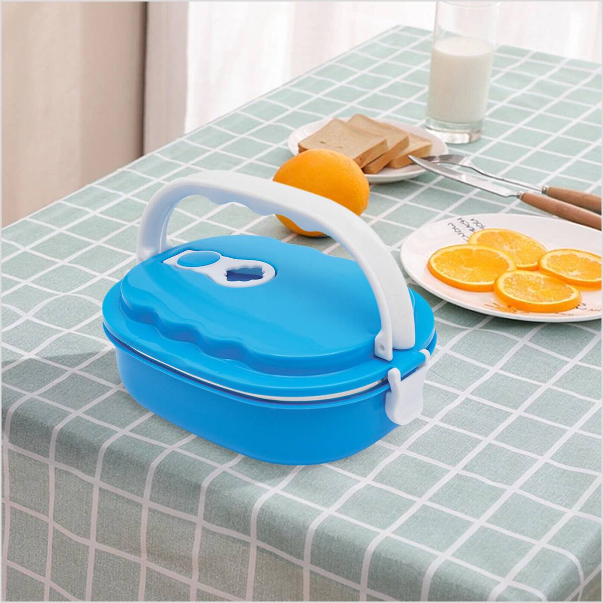 Travel Insulated Warmer Food Container Portable Vacuum Lunch Box Hot 