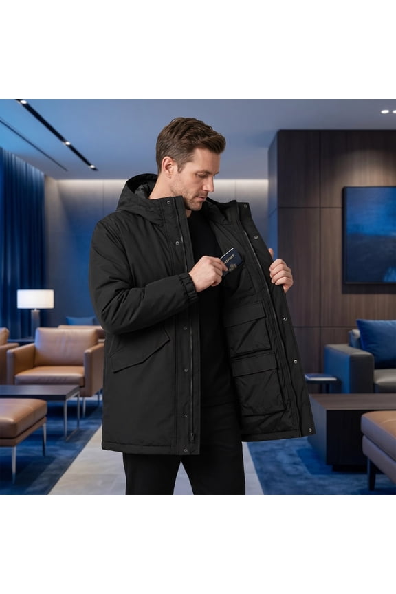 Travel Jacket,Smart Travel Jacket for Men & Women with 10 Hidden Pockets,Avoid Carry-on Fees,Holds 5 Days of Clothes