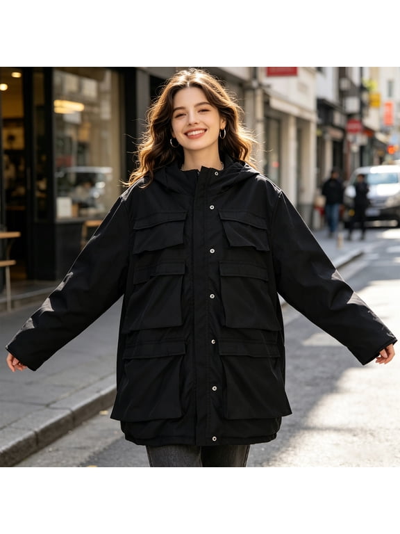 Men & Women's Smart Travel Jacket with 10 Hidden Pockets,Avoid Carry-on Fees,Holds 5 Days of Clothes