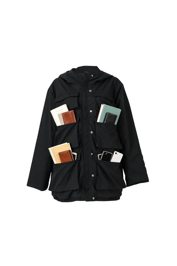 Travel Jacket With Hidden Pockets For Men & Women With 10 Hidden Pockets | Avoid Carry-On Fees | Holds 5 Days Of Clothes