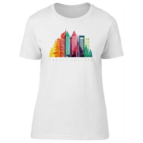 Travel Jakarta  T-Shirt Women -Image by Shutterstock, Female Medium