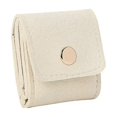 thumbnail image 1 of Travel Jewelry Bag, Portable Foldable Travel Jewelry Organizer Case, Small Jewelry Storage With Buckle Closure, Compartments For Rings Necklaces Earrings, Velvet Lined Travel, 1 of 8