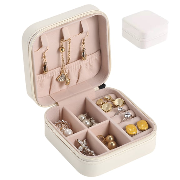 Travel Jewelry Box Jewelry Organizer Case Portable Storage Holder for Rings