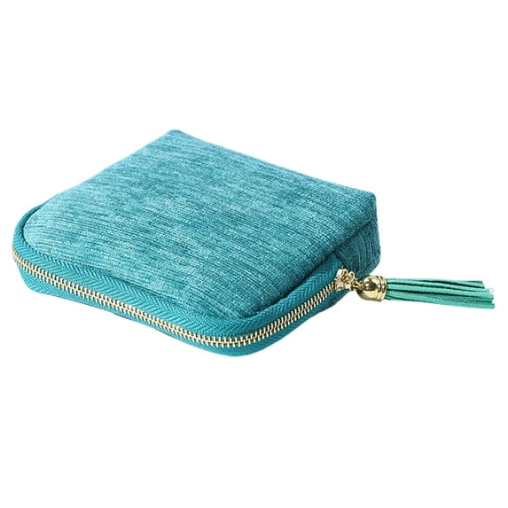 Travel Jewelry Cas E Travel Jewelry Cas E Mini Portable Five Compartments With Additional Space On Both Sides For Bracelets Rings Bangles Carrings Organizers for Jewelry Boxes for Jewelry Leather