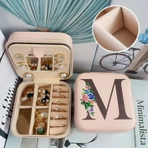 Travel Jewelry Case for Women Girls, Small Travel Jewelry Case Mini Jewelry Travel Case for Girls Jewelry Box Travel Gifts Sunflower Gifts for Women