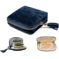 thumbnail image 1 of Travel Jewelry Case with Zipper Closure, 6-Layer Chenille Jewelry Case Bags , Portable Jewelry Organizer Storage Bag for Bracelet Rings Earring, C, 1 of 8