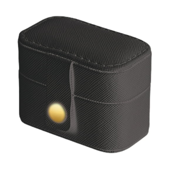 Yauxim Ring Box Travel Jewelry Organiser Case for Women Miniature Rings and Earring Storage Box Small PU Leather Jewellery Container