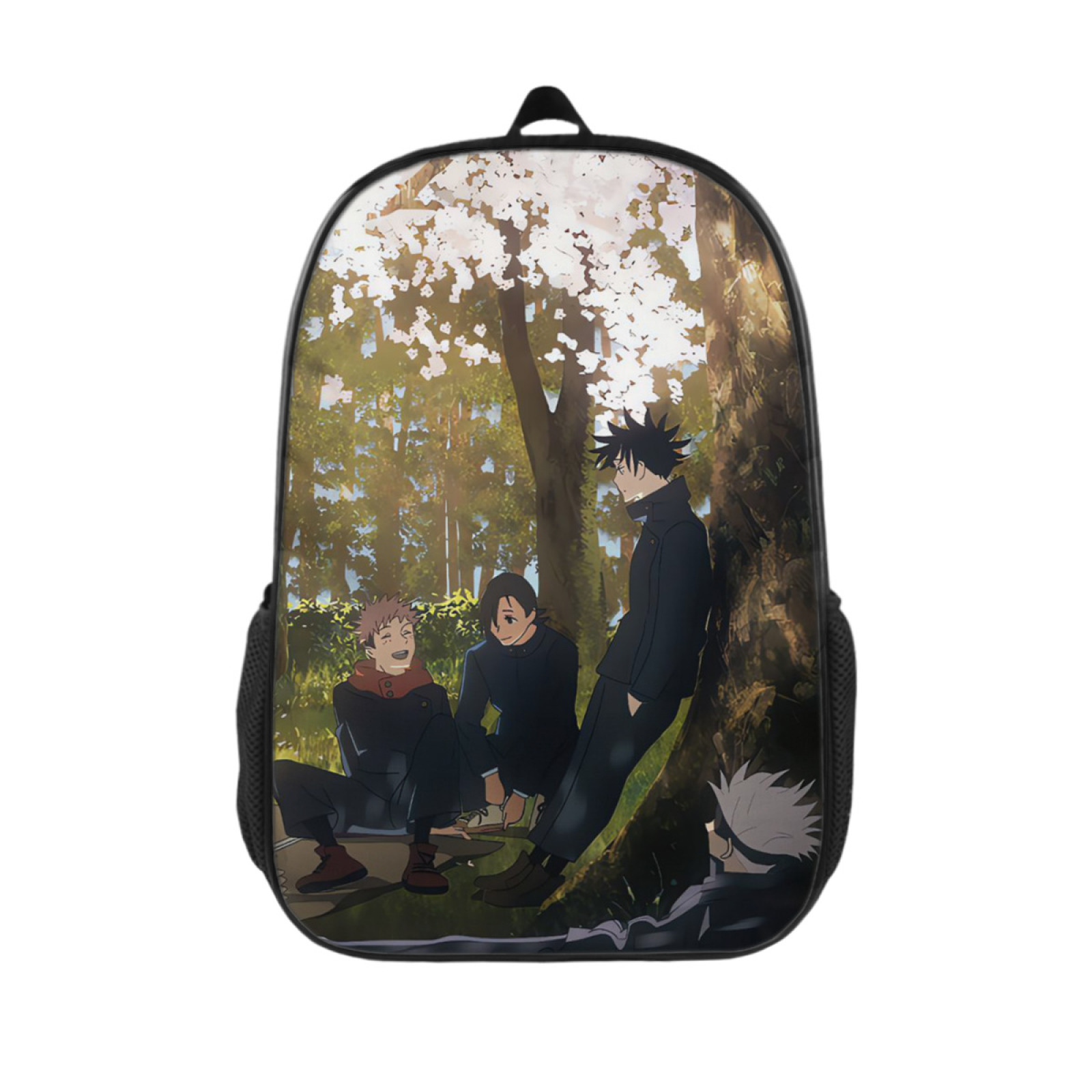 Travel Jujutsu Kaisen Backpack for Teen cartoon Bookbags Elementary ...