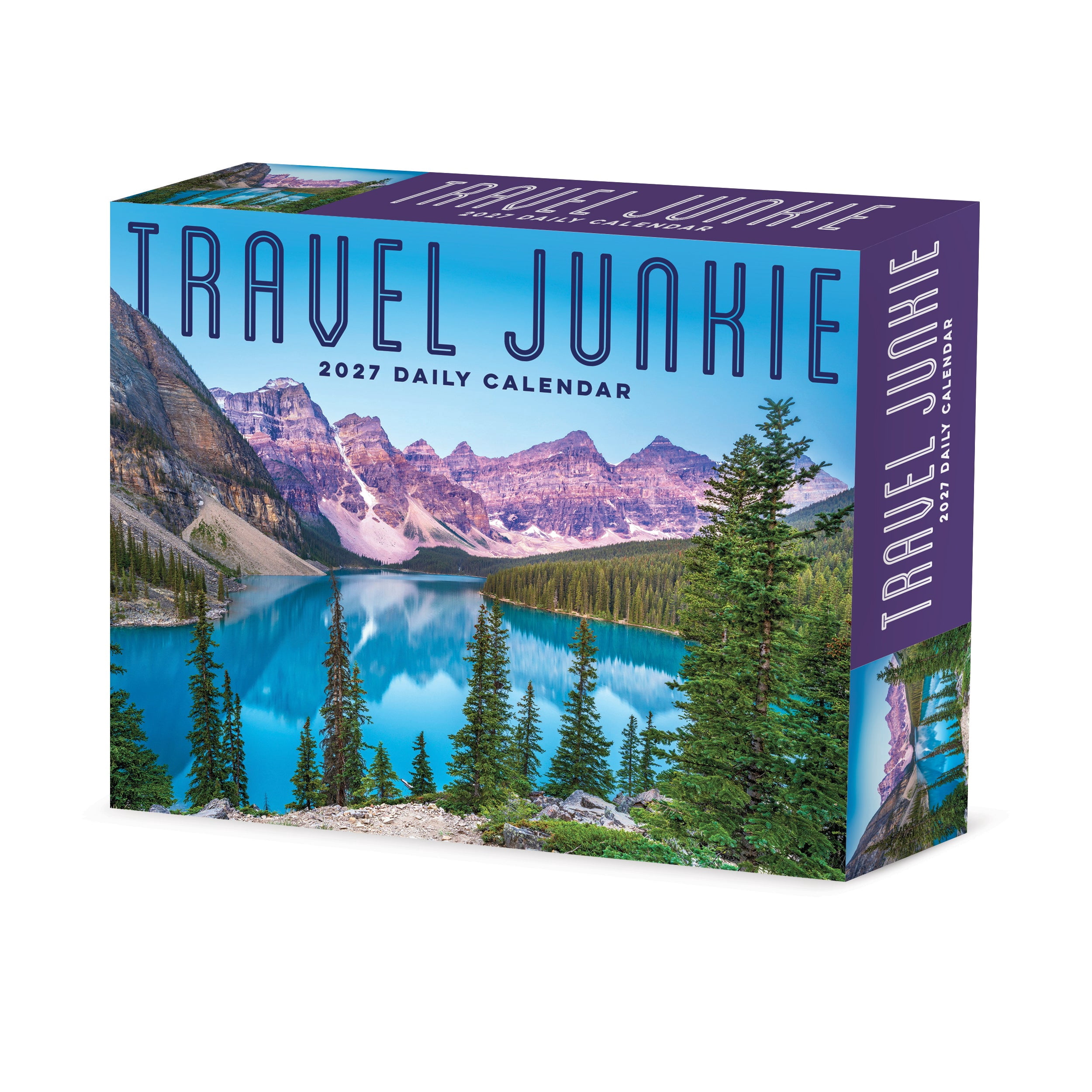 Willow Creek Press, Travel Junkie 2027 Box Calendar