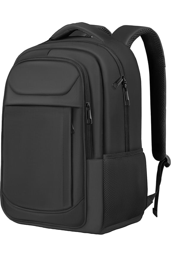 Travel Laptop Backpack 17 Inch, Durable Professional Travel Backpack for Men Women with LifetimeWarranty, Airline Approved Big Large Business Work School College Backpack, Black