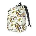 thumbnail image 1 of Travel Laptop Backpack - Cartoon Cute Snake Plant Lightweight Canvas Backpack, Wear Resistant Computer Backpack Bag Fit {sizeName} Laptop for Men Women with Adjustable Padded Shoulder Straps, 1 of 6