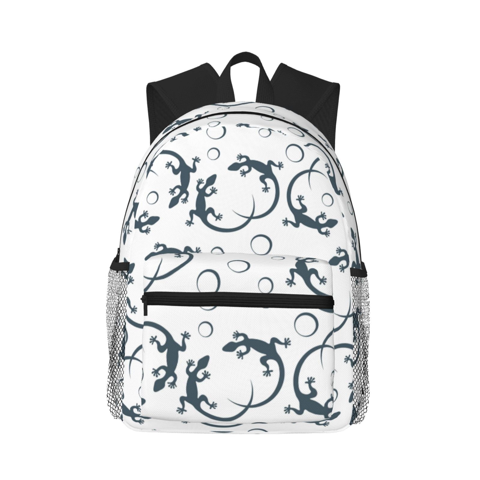Travel Laptop Backpack For Women And Men, Dreamy Cute Lizard Gecko ...