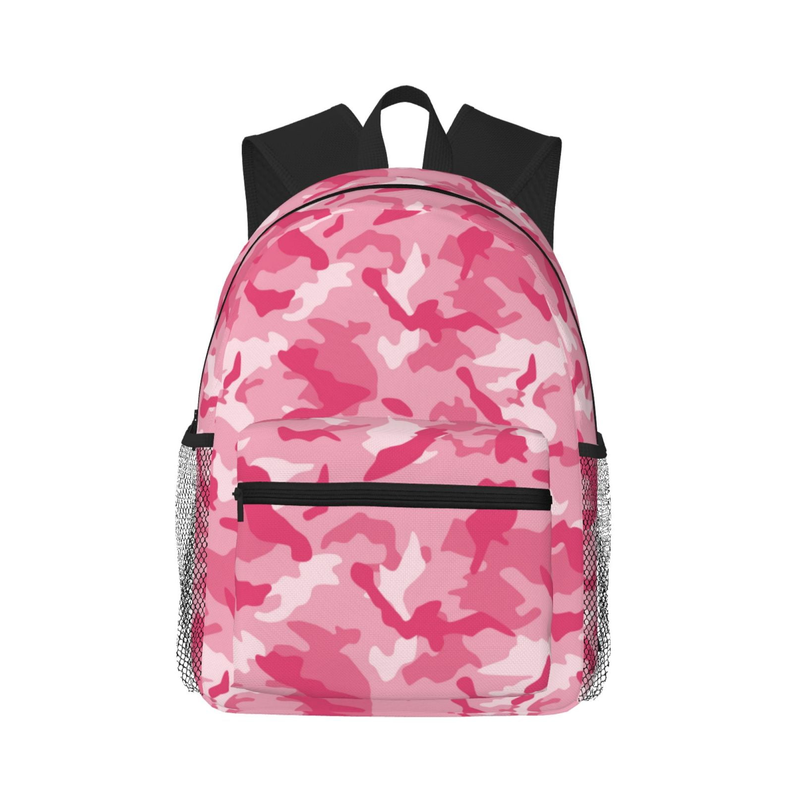 MCWTH Floral Laptop Backpack - 14" Canvas Daypack For Women & Teens