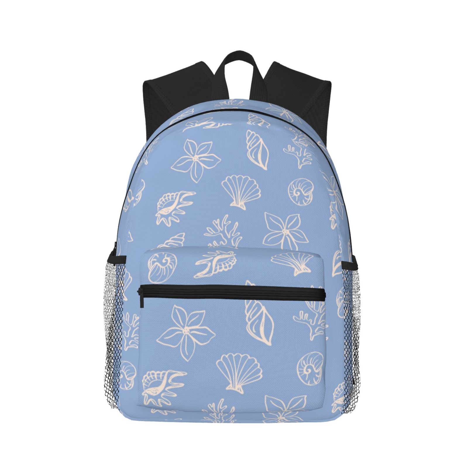 Travel Laptop Backpack For Women And Men, Sea Shell Ocean Beach ...