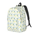 thumbnail image 1 of Travel Laptop Backpack - Hummingbird Lemon Flower Lightweight Canvas Backpack, Wear Resistant Computer Backpack Bag Fit {sizeName} Laptop for Men Women with Adjustable Padded Shoulder Straps, 1 of 1