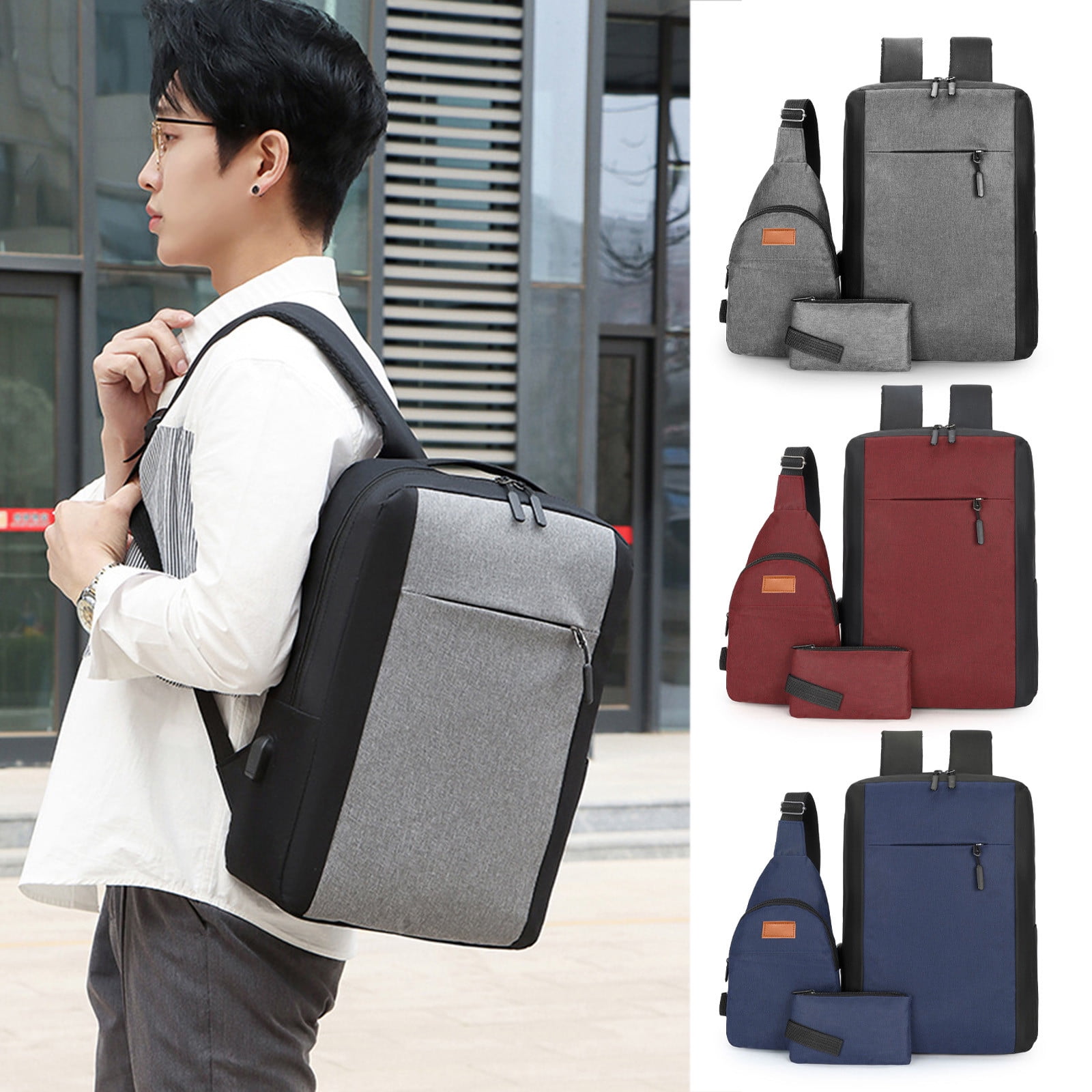 Travel Laptop Backpack, Large Women's Men's Travel Backpack,Business