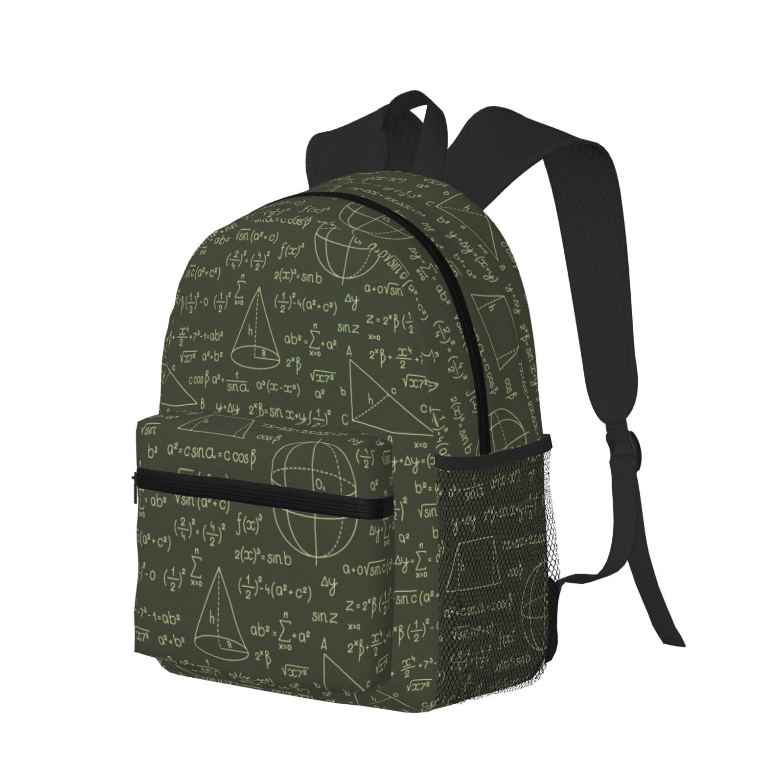 Travel Laptop Backpack for Men Women Math Print comical Water Resistant Beach Backpack Lightweight Backpack with Laptop Compartment Travel Backpack with Adjustable Carry Straps Walmart