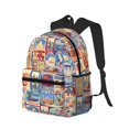 Travel Laptop Backpack for Men Women Set Of Travel Vintage Water