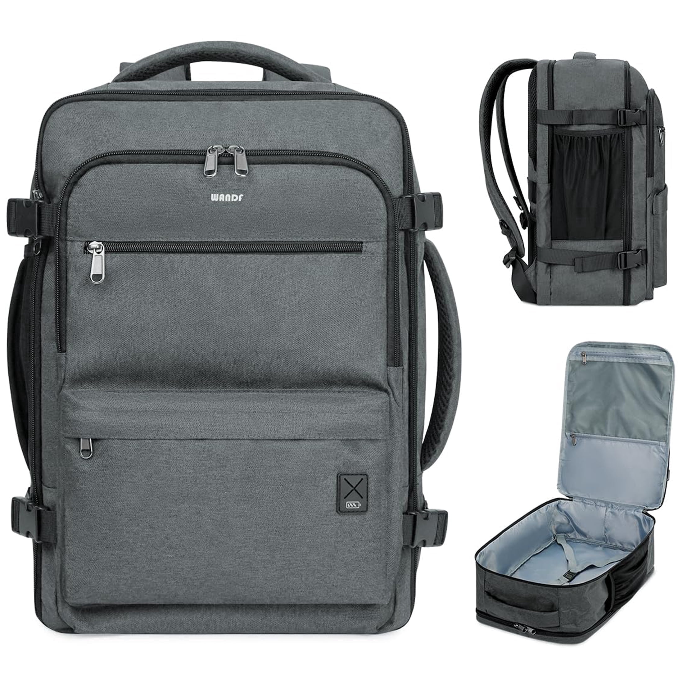 25 inches by 13 by 9 travel backpack ECOHUB 17" Small United Airlines Personal Item Bag 25L compact design ensures maximum packing capacity without sacrificing mobility Travelon Classic Journeys 25L Backpack