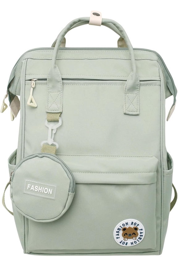 Travel Laptop Backpack for Women Men Green Carry on Flight Approved Backpack for College Nurse Teacher Large Lightweight Work Backpack Purse Bag Personal Item Backpacks