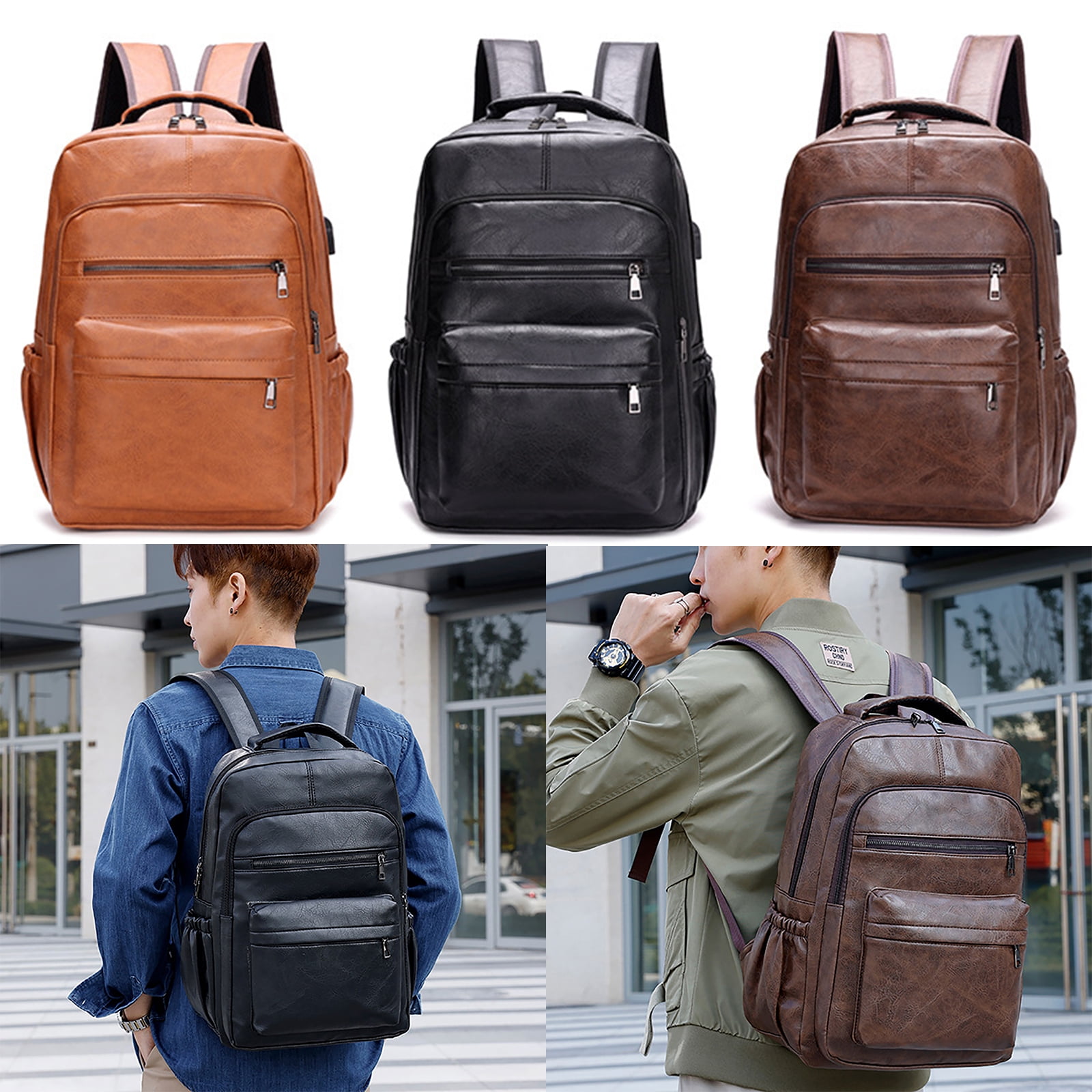 Travel Laptop Backpack for Men , business Work Rucksack College School Computer Bag