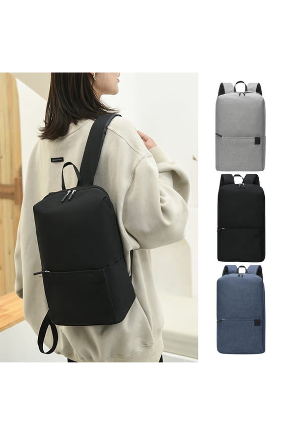 Travel Laptop Backpack1PC,Business Carry On Backpack With Crossbody Bag & Coin Purse13.39x8.66x4.72in,Polyester Fabric Charging Port College Learner Work Bag(Black)