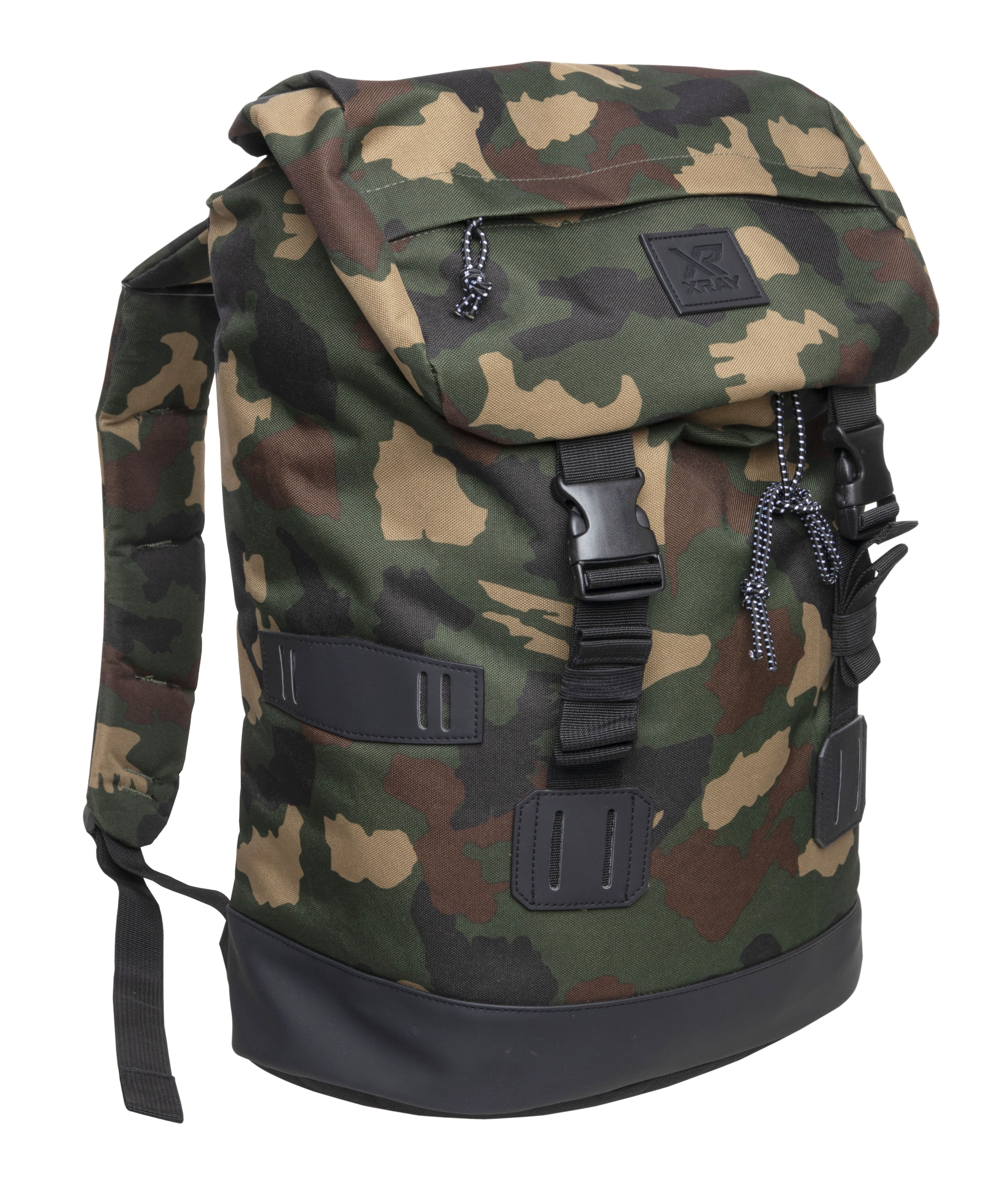 Travel Laptop Carry on Rucksack Backpack, Lightweight Durable Water Resistant Bag for Work School College, Gifts for Men and Women, Fits 15.6 inch Notebook (Camo/Black)