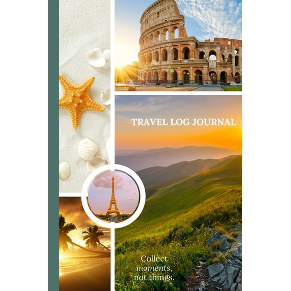 Travel Log Book : Trip Planner And Travel Log Journal (Paperback)