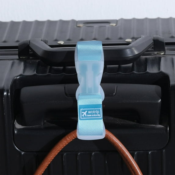 Travel Luggage Buckle Suitcase Strap Travel Strap Backpack Strap Fixed Buckle Lanyard Travel Bag for Secure and Convenient Travel