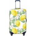 thumbnail image 1 of Travel Luggage Cover Lemons Yellow Green Spring Summer Fall Suitcase Protector Washable Baggage Covers XL(for 29-32 inch luggage), 1 of 1