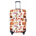 thumbnail image 1 of Travel Luggage Cover Protector - Autumn Gnome Anti-Scratch Suitcase Covers Fits 18-32 Inch Luggage, 1 of 5