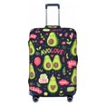thumbnail image 1 of Travel Luggage Cover Protector - Avocado Love Anti-Scratch Suitcase Covers Fits 18-32 Inch Luggage, 1 of 5