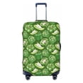 thumbnail image 1 of Travel Luggage Cover Protector - Bell Pepper green Print Anti-Scratch Suitcase Covers Fits 18-32 Inch Luggage, 1 of 5