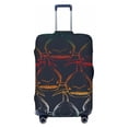 thumbnail image 1 of Travel Luggage Cover Protector - Cartoon Sharks Anti-Scratch Suitcase Covers Fits 18-32 Inch Luggage, 1 of 5
