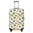 thumbnail image 1 of Travel Luggage Cover Protector - Colorful Lizard Frog Turtle Anti-Scratch Suitcase Covers Fits 18-32 Inch Luggage, 1 of 5