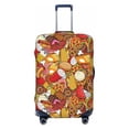 thumbnail image 1 of Travel Luggage Cover Protector - Cute Food Cake Chicken Leg Donuts Anti-Scratch Suitcase Covers Fits 18-32 Inch Luggage, 1 of 5