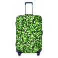 thumbnail image 1 of Travel Luggage Cover Protector - Glitter Adorable green Anti-Scratch Suitcase Covers Fits 18-32 Inch Luggage, 1 of 5