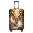 thumbnail image 1 of Travel Luggage Cover Protector - Golden Horned White Dragon Anti-Scratch Suitcase Covers Fits 18-32 Inch Luggage, 1 of 5