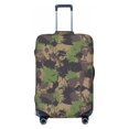 thumbnail image 1 of Travel Luggage Cover Protector - Green Gray Camouflage Anti-Scratch Suitcase Covers Fits 18-32 Inch Luggage, 1 of 5