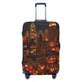 thumbnail image 1 of Travel Luggage Cover Protector - Halloween Pumpkin City Nightscape Anti-Scratch Suitcase Covers Fits 18-32 Inch Luggage, 1 of 5