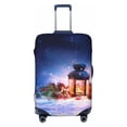 thumbnail image 1 of Travel Luggage Cover Protector - Lantern On Snow With Christmas Anti-Scratch Suitcase Covers Fits 18-32 Inch Luggage, 1 of 5