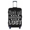 thumbnail image 1 of Travel Luggage Cover Protector - Not All Who Wander Are Lost k Anti-Scratch Suitcase Covers Fits 18-32 Inch Luggage, 1 of 5