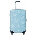 thumbnail image 1 of Travel Luggage Cover Protector - Snowflake Snowing Anti-Scratch Suitcase Covers Fits 18-32 Inch Luggage, 1 of 5