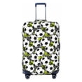 thumbnail image 1 of Travel Luggage Cover Protector - Soccer and Football Anti-Scratch Suitcase Covers Fits 18-32 Inch Luggage, 1 of 5